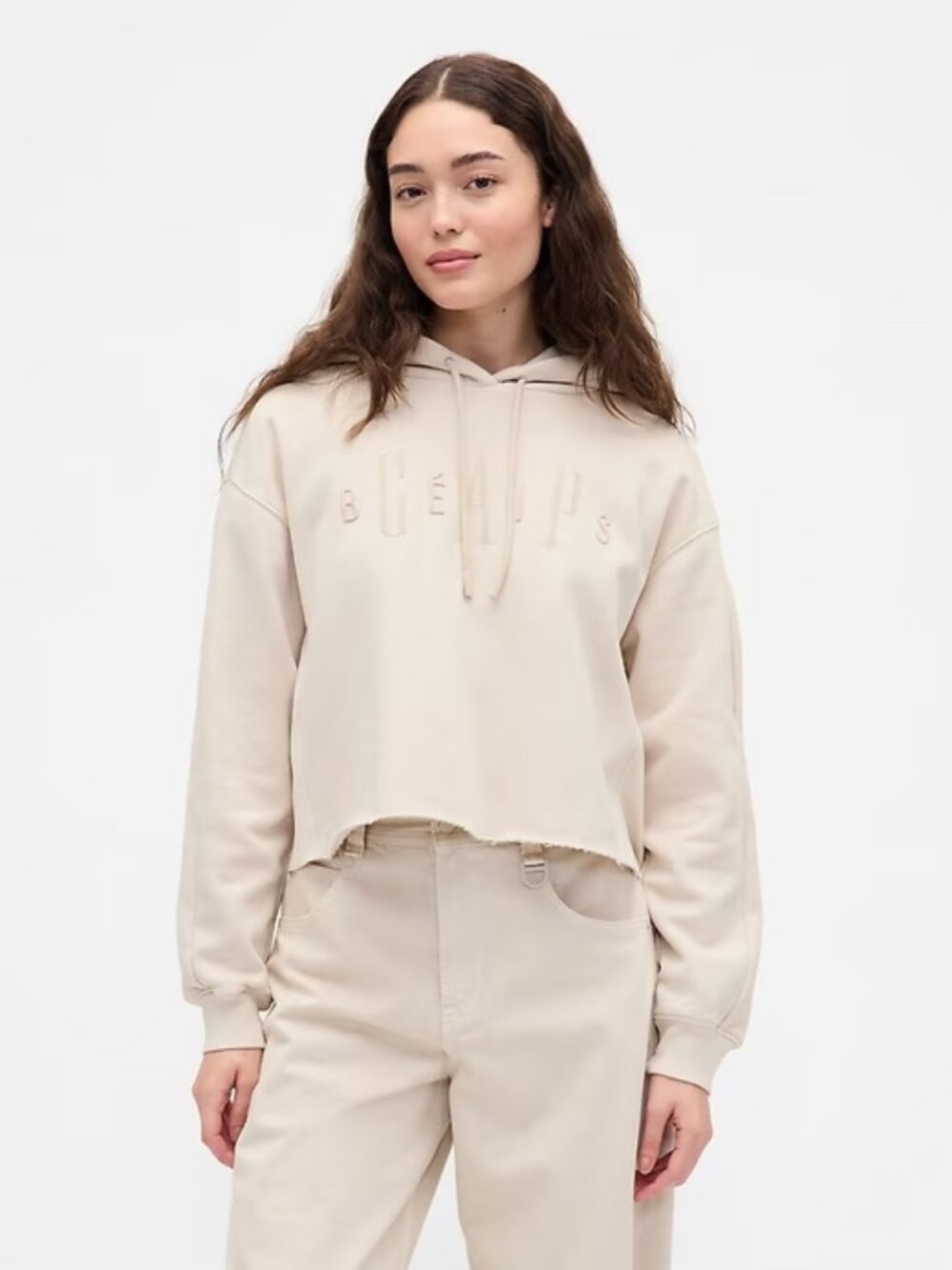 BNWT Gap × BEIS Oversized Crop Hoodie Size XS